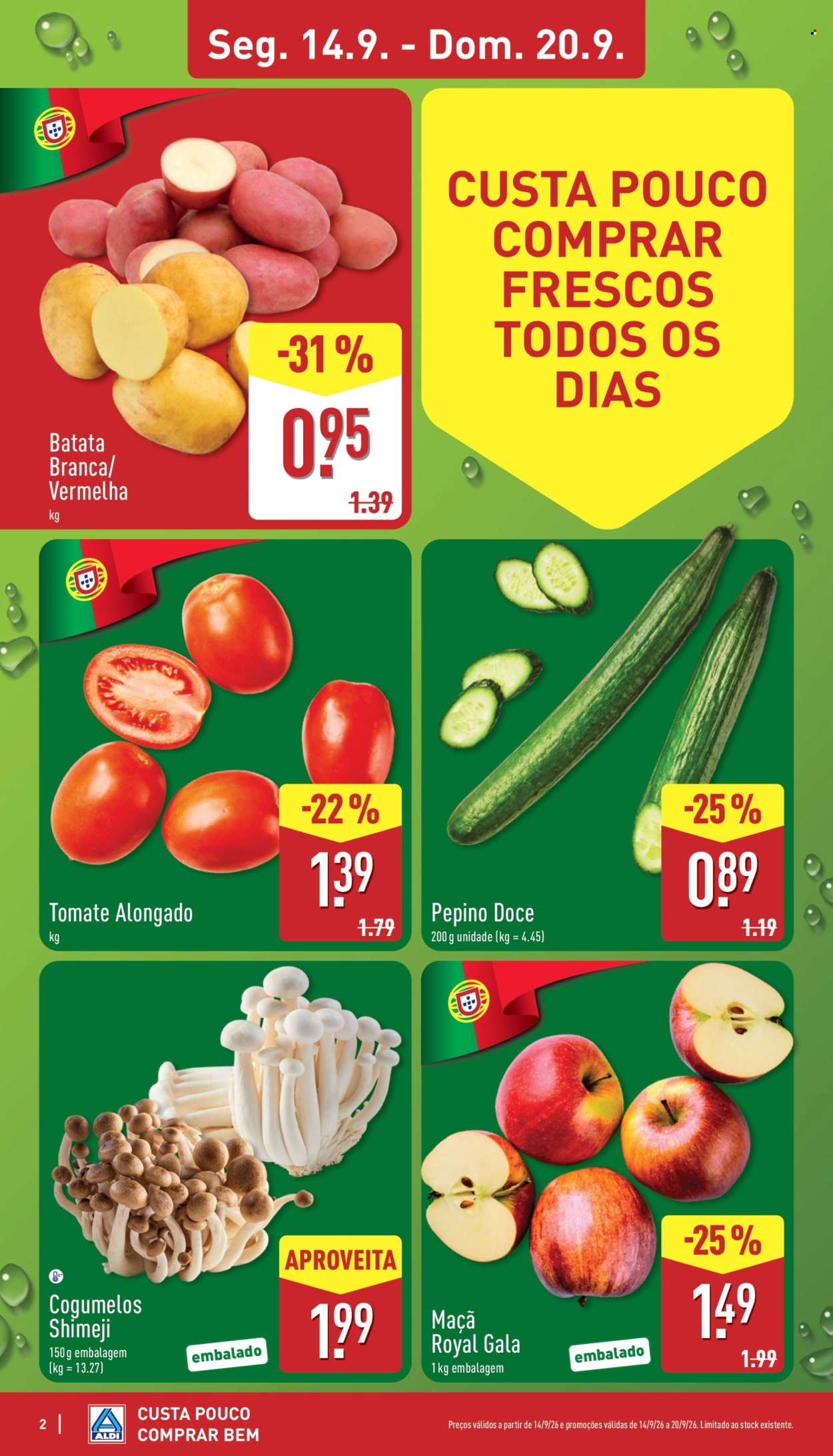 Folheto Aldi - 14.9.2026 - 20.9.2026. Página 2