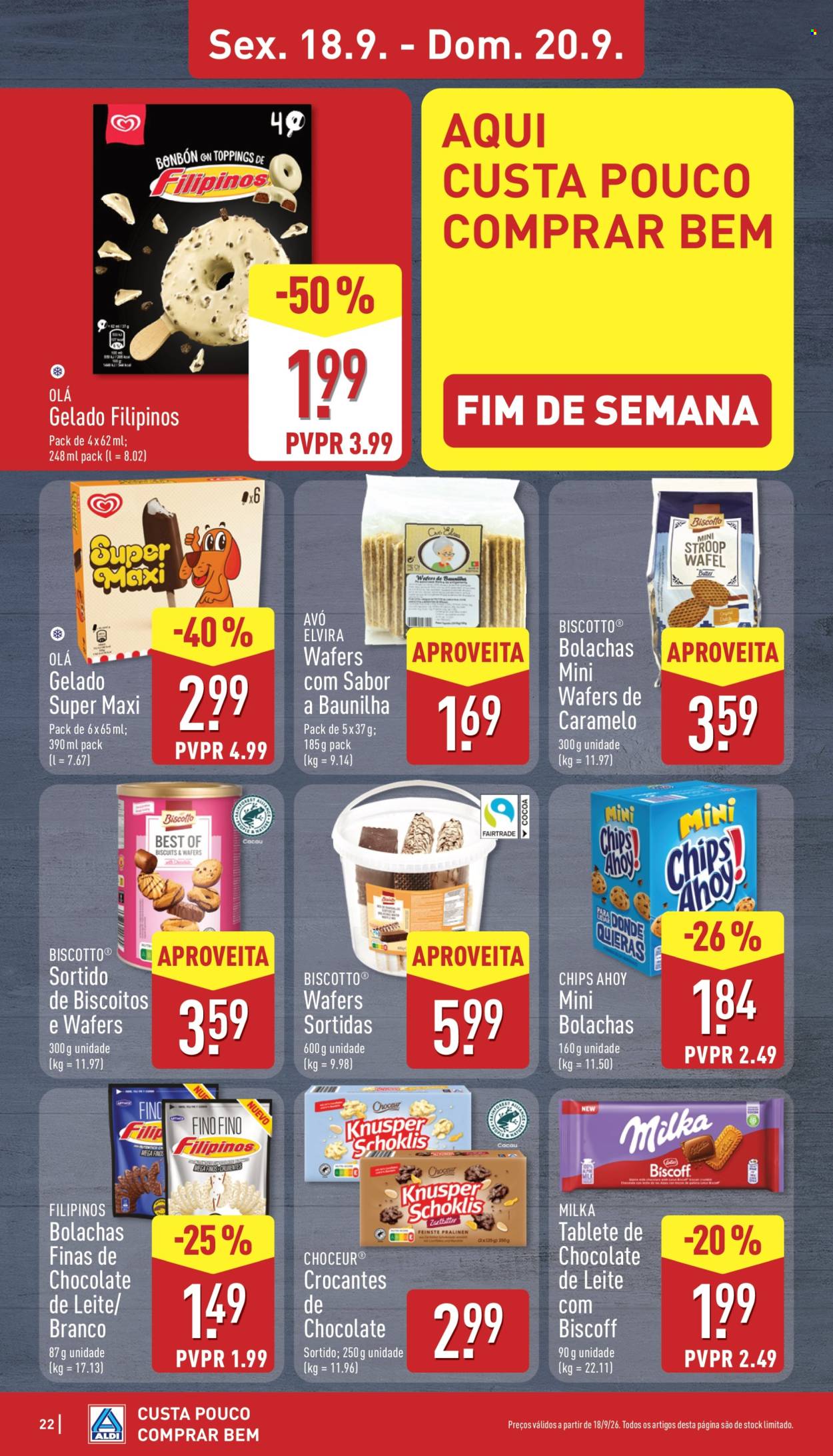 Folheto Aldi - 14.9.2026 - 20.9.2026. Página 22