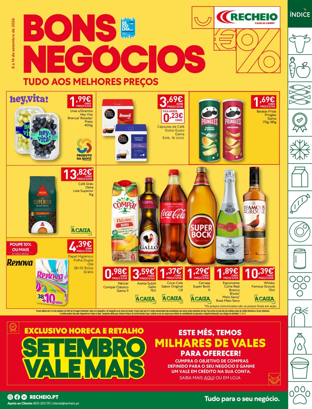 Folheto Recheio - 8.9.2026 - 14.9.2026. Página 1