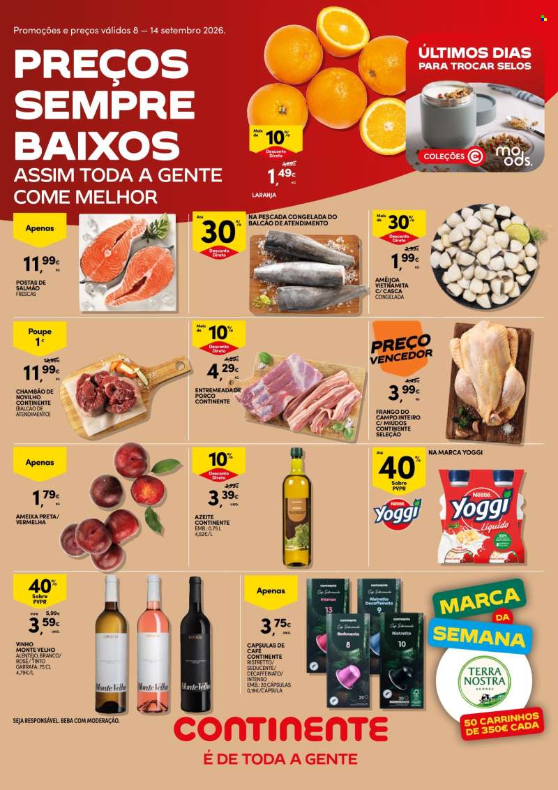 Folheto Continente - 8.9.2026 - 14.9.2026.