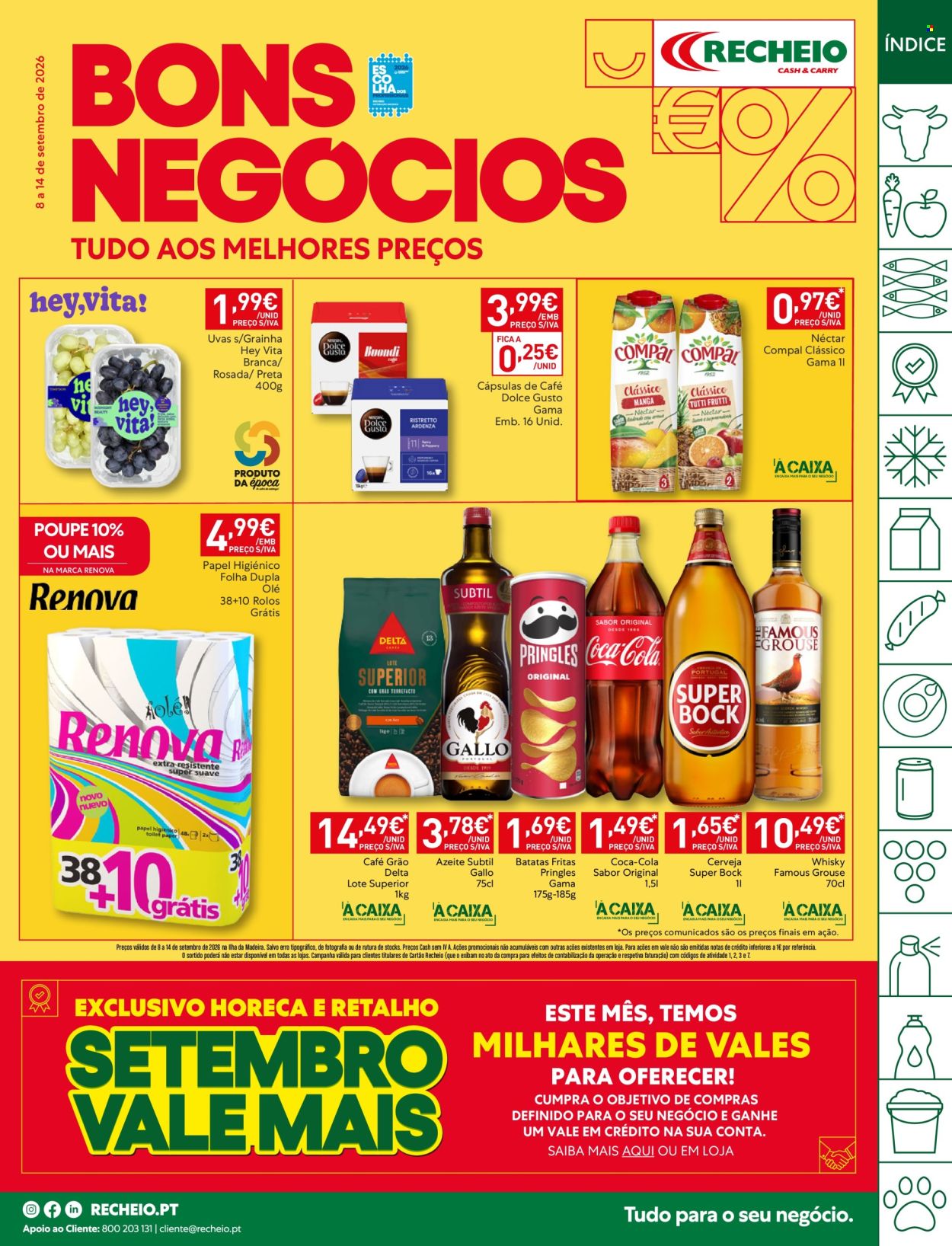 Folheto Recheio - 8.9.2026 - 14.9.2026. Página 1