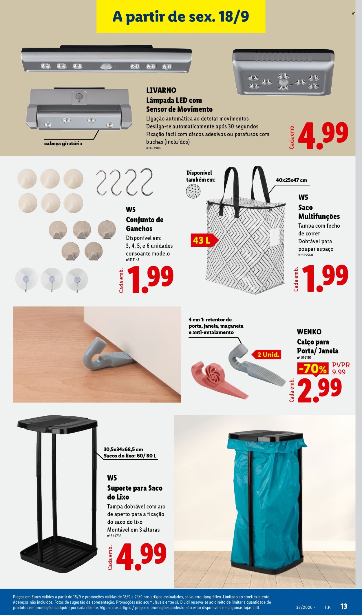 Folheto Lidl - 14.9.2026 - 20.9.2026. Página 13