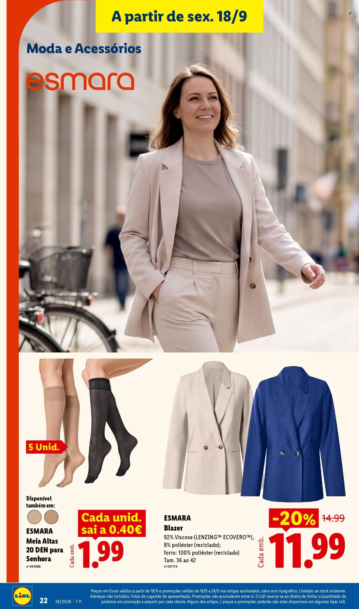 Folheto Lidl - 14.9.2026 - 20.9.2026. Página 22