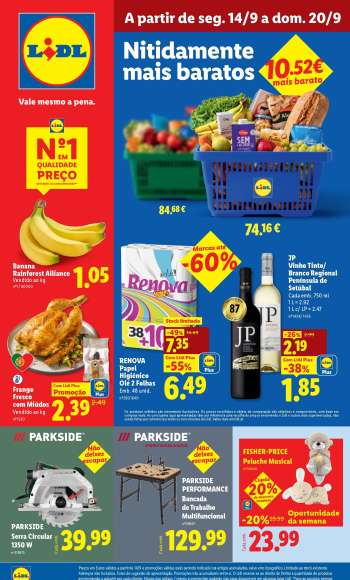 Folheto Lidl - 14.9.2026 - 20.9.2026.