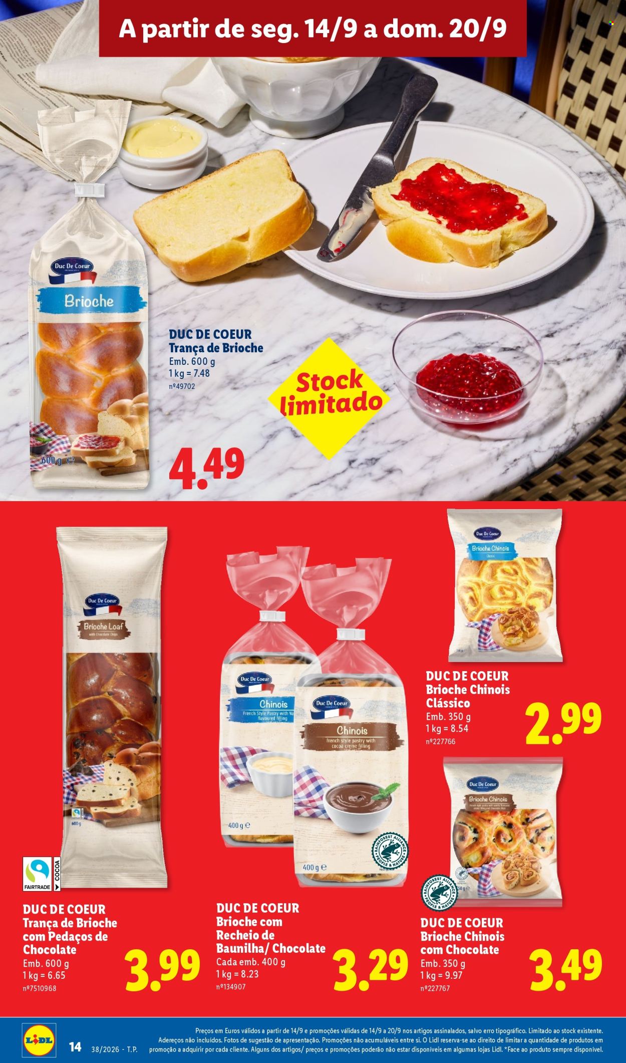 Folheto Lidl - 14.9.2026 - 20.9.2026. Página 14