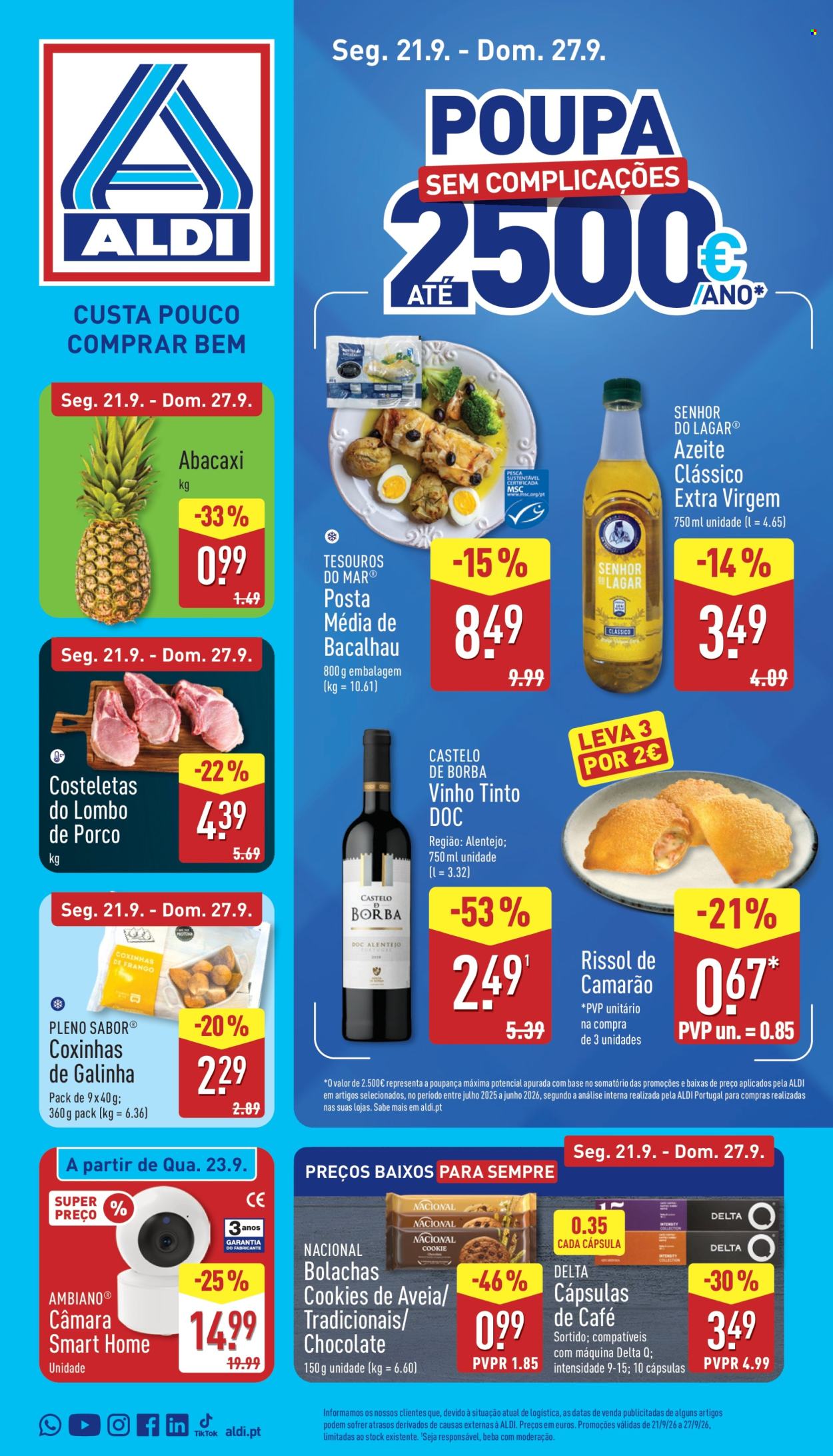 Folheto Aldi - 21.9.2026 - 27.9.2026. Página 1