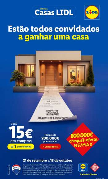 Folheto Lidl - 21.9.2026 - 27.9.2026.