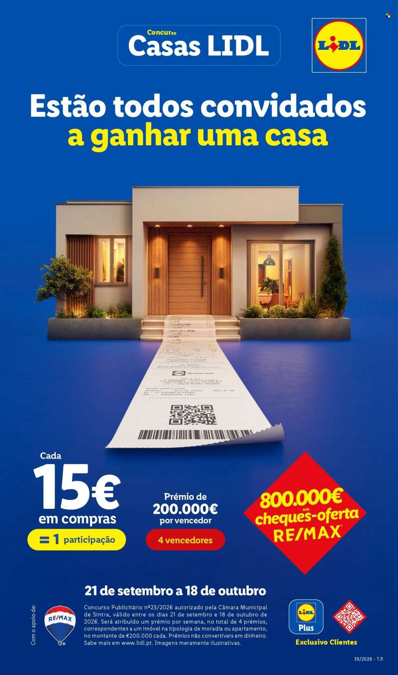 Folheto Lidl - 21.9.2026 - 27.9.2026.