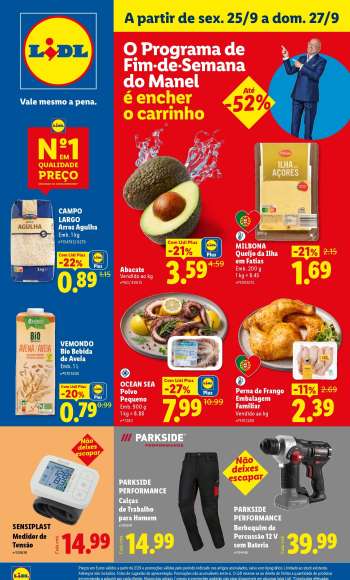 Folheto Lidl - 21.9.2026 - 27.9.2026.