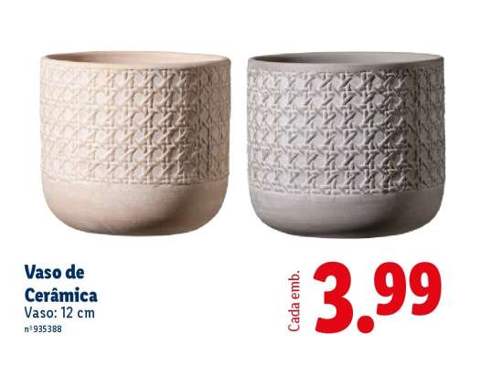 Vaso de cerâmica