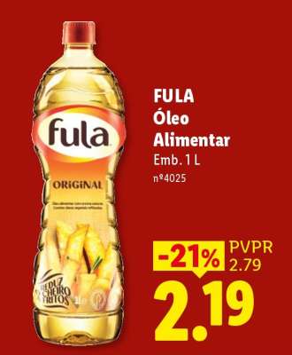 Fula Óleo Alimentar