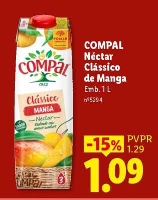 COMPAL Néctar Clássico de Manga