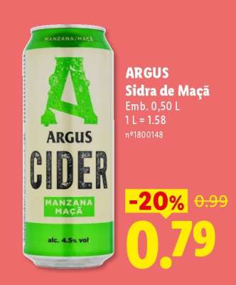ARGUS Sidra de Maçã