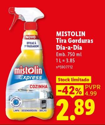 MISTOLIN Tira Gorduras Dia-a-Dia