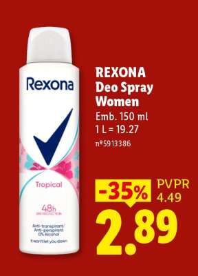 REXONA Deo Spray Women