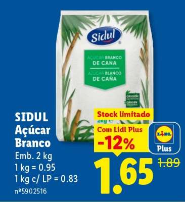 SIDUL Açúcar Branco