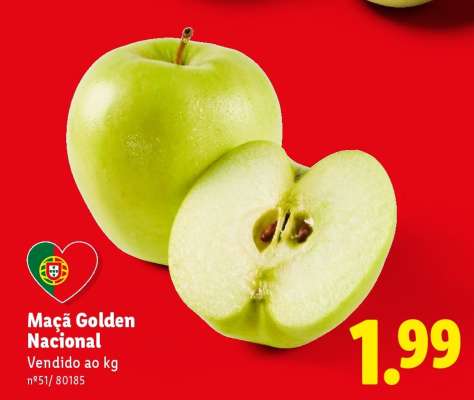 Maçã Golden Nacional