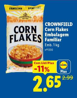 Crownfield Corn Flakes