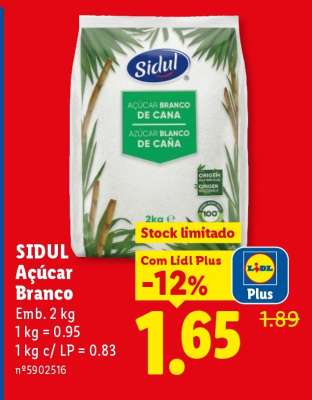SIDUL Açúcar Branco