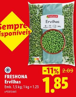 FRESHONA Ervilhas