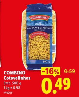 COMBINO Cotovelinhos