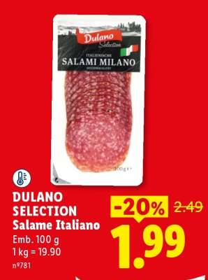 DULANO SELECTION Salame Italiano