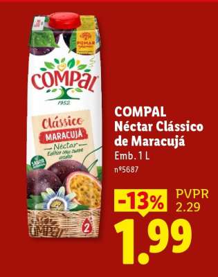 COMPAL Néctar Clássico de Maracujá