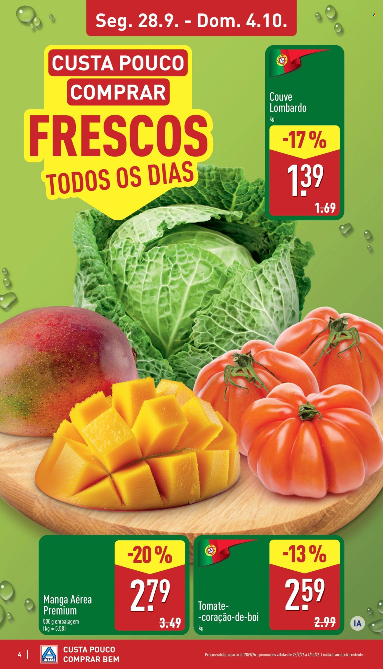 Folheto Aldi - 28.9.2026 - 4.10.2026. Página 4