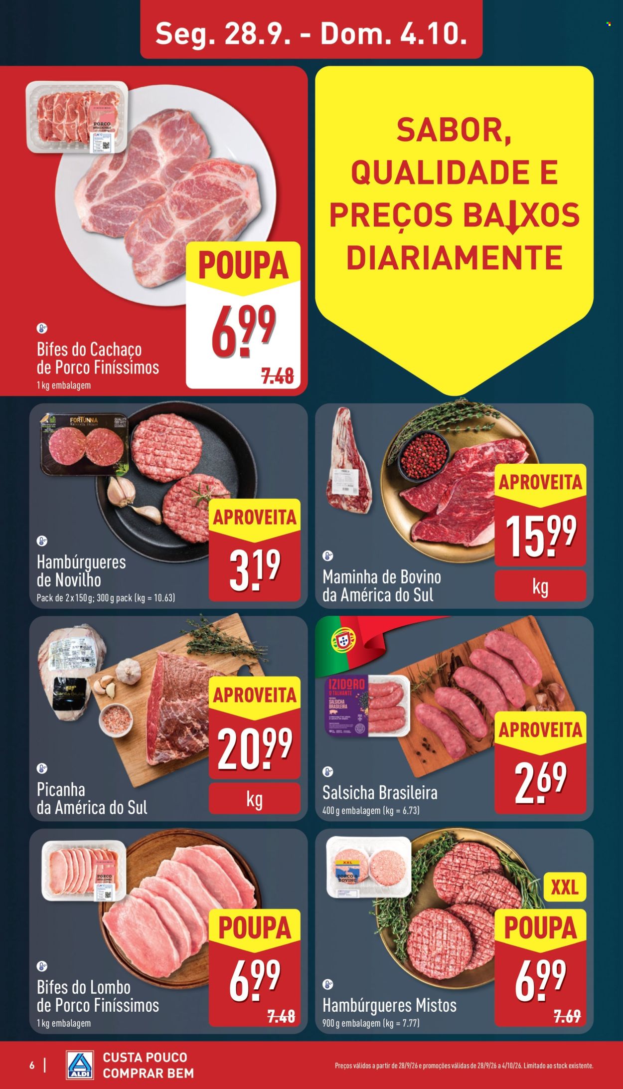 Folheto Aldi - 28.9.2026 - 4.10.2026. Página 6