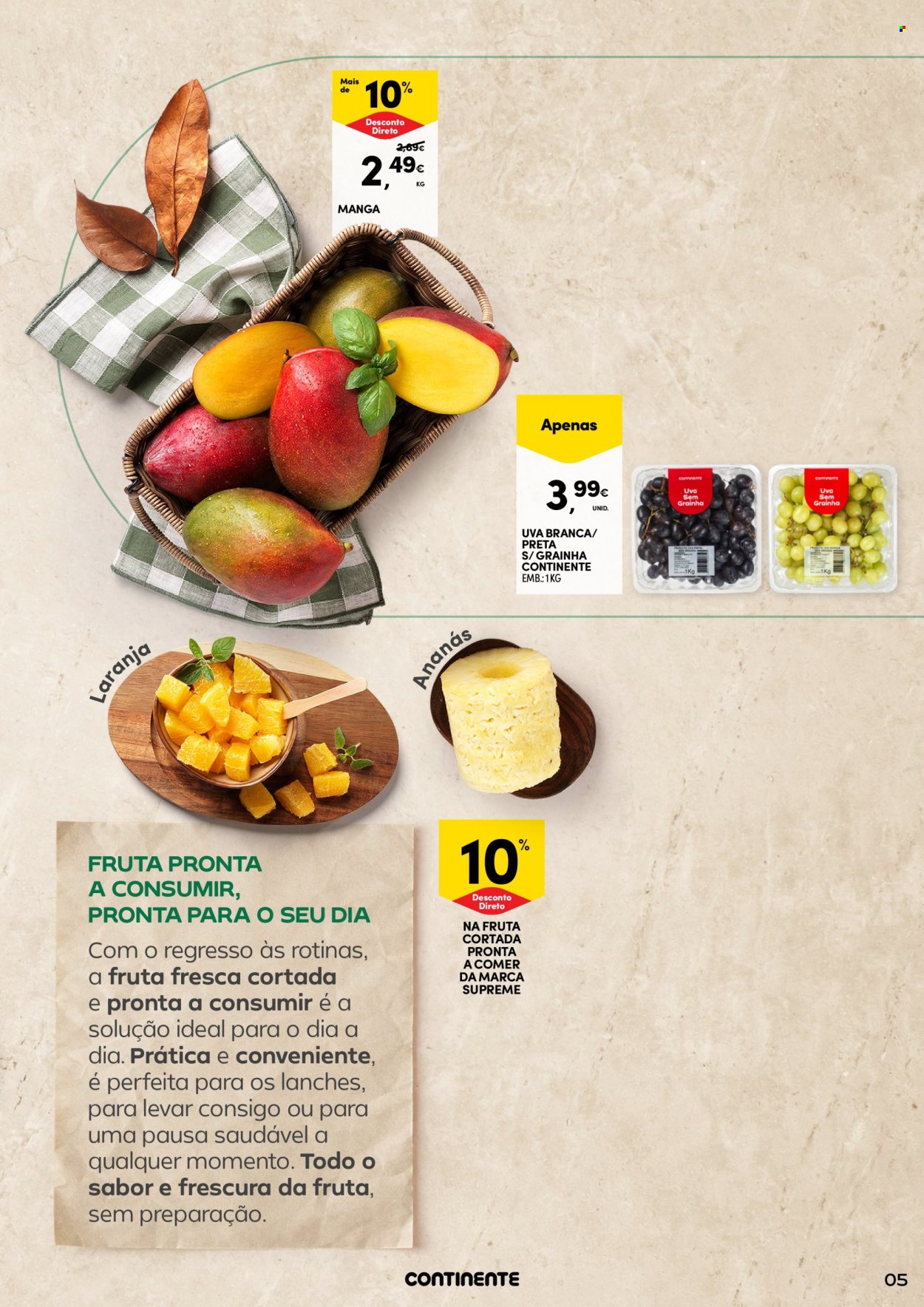 Folheto Continente - 22.9.2026 - 4.10.2026. Página 5