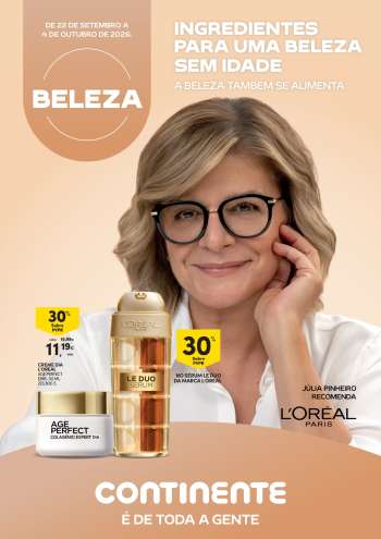 Folheto Continente - 22.9.2026 - 4.10.2026.