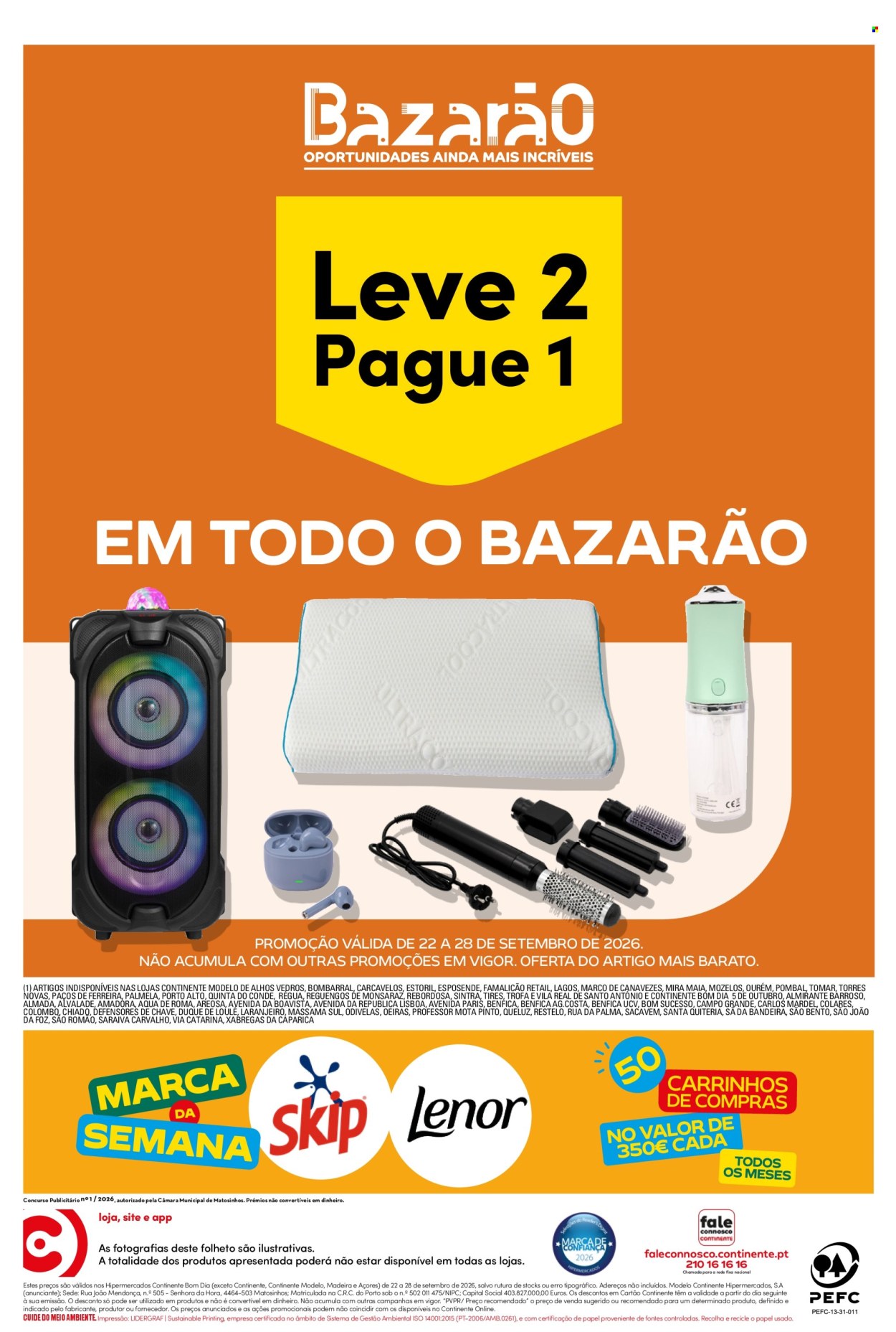 Folheto Continente Bom Dia - 22.9.2026 - 28.9.2026. Página 28