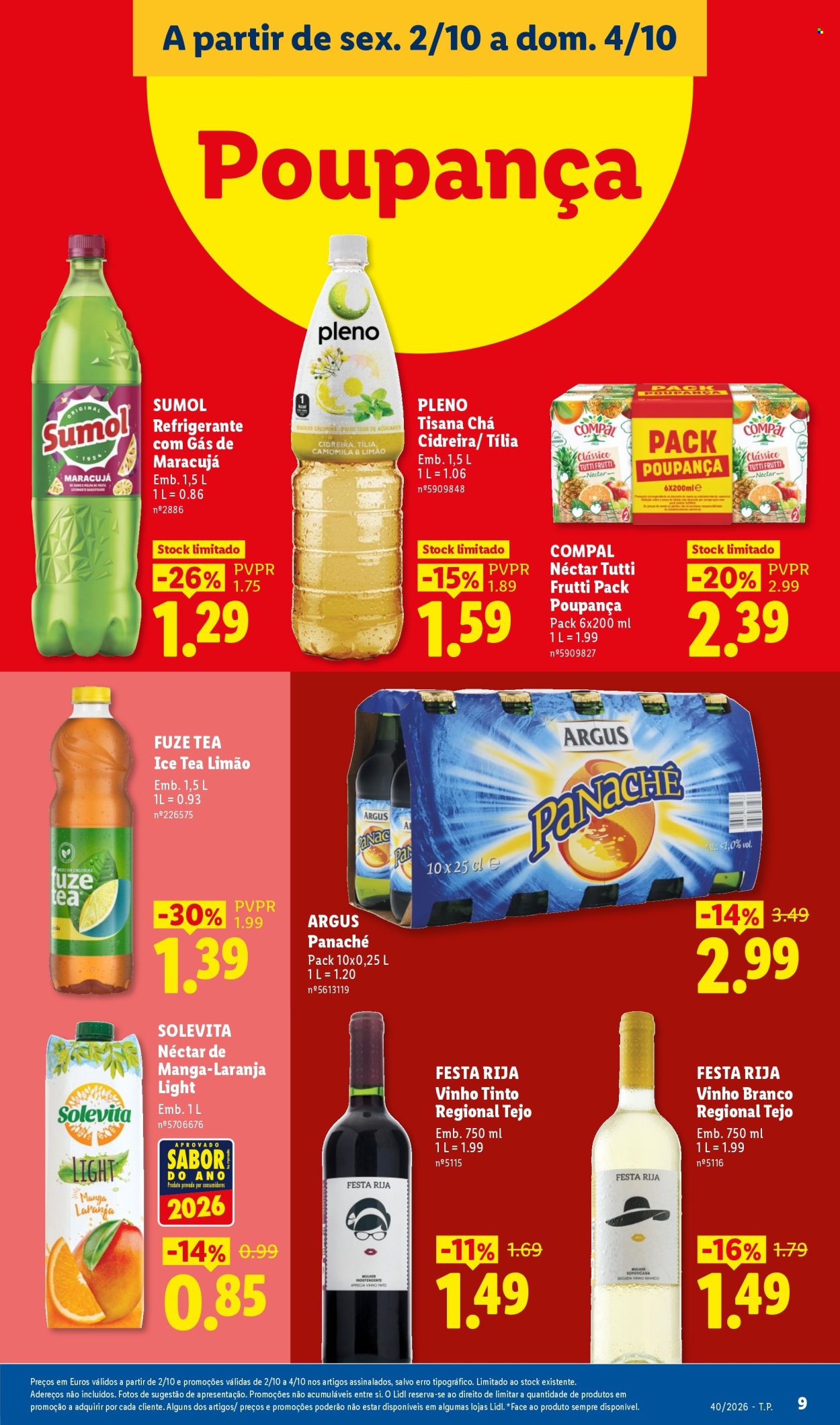 Folheto Lidl - 28.9.2026 - 4.10.2026. Página 9