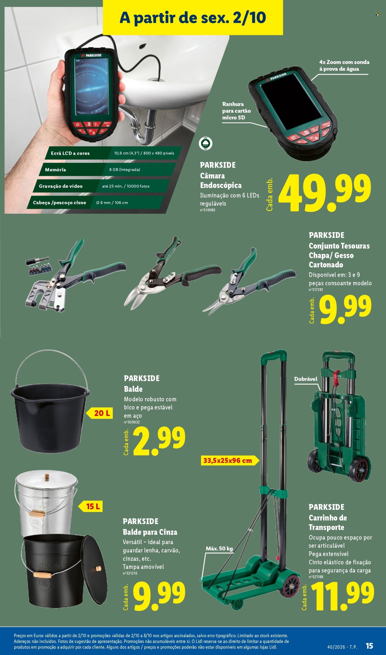 Folheto Lidl - 28.9.2026 - 4.10.2026. Página 15
