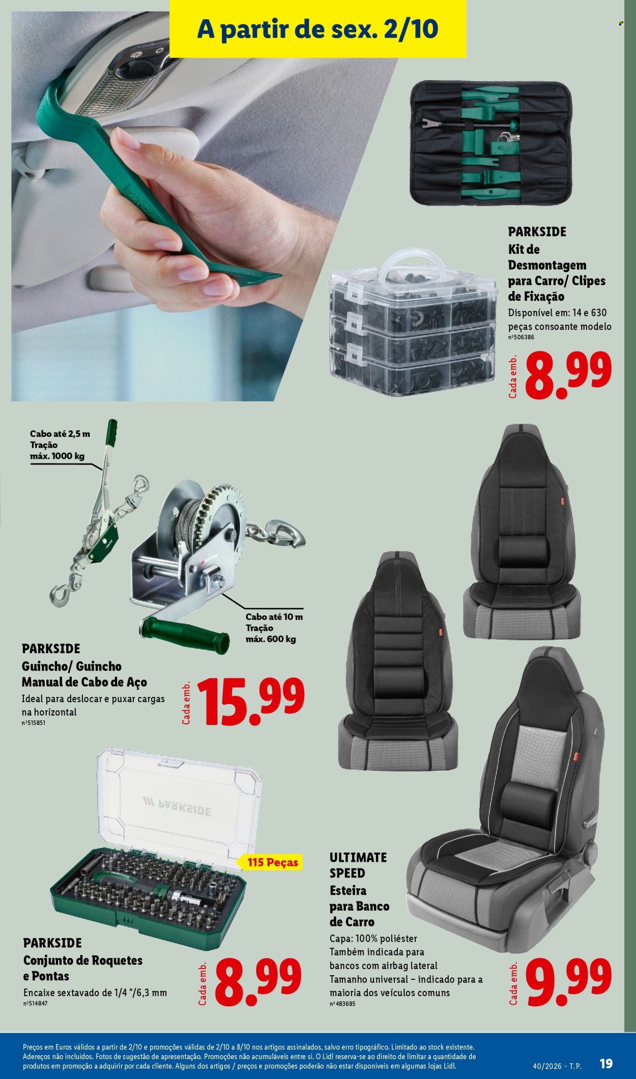 Folheto Lidl - 28.9.2026 - 4.10.2026. Página 19