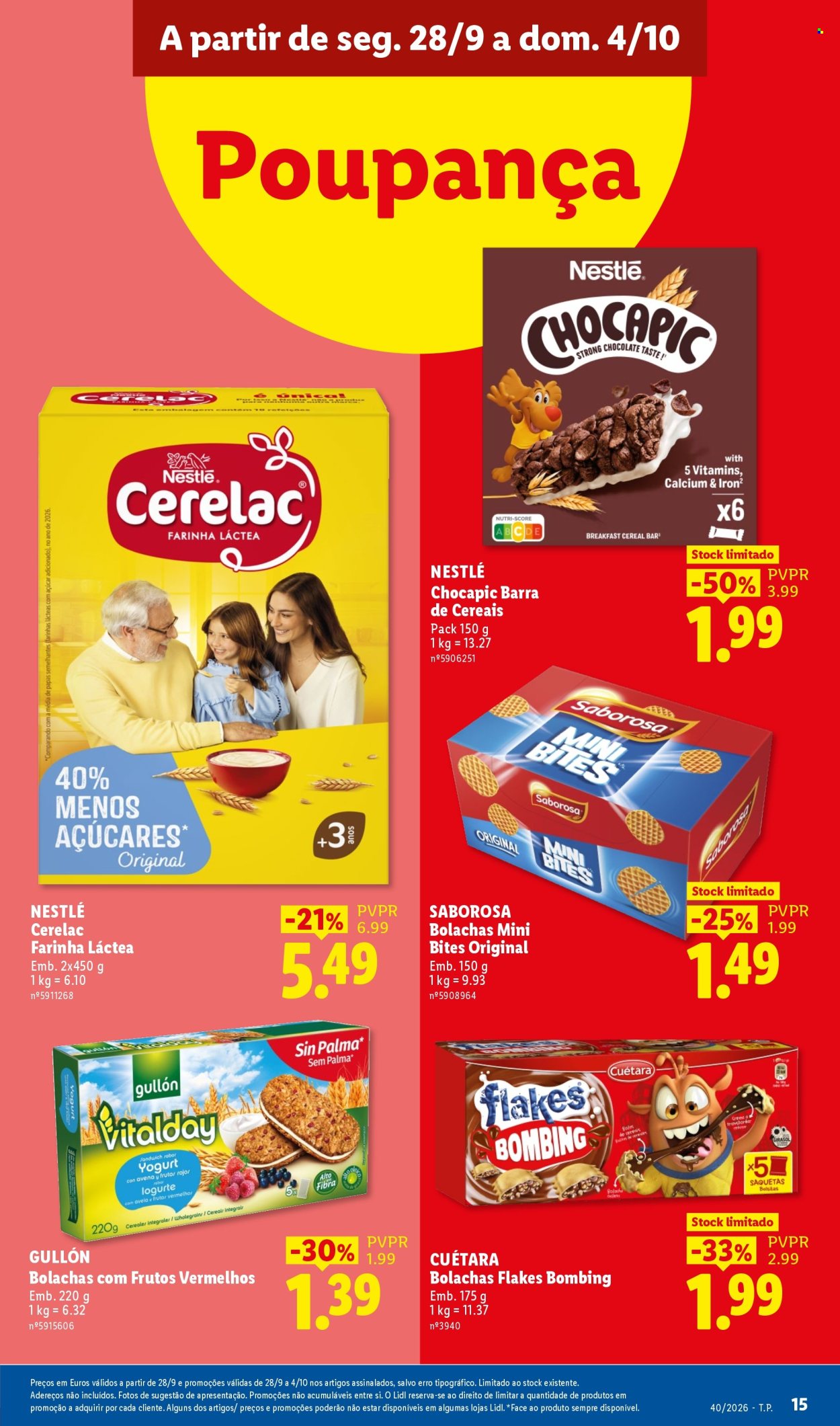 Folheto Lidl - 28.9.2026 - 4.10.2026. Página 15