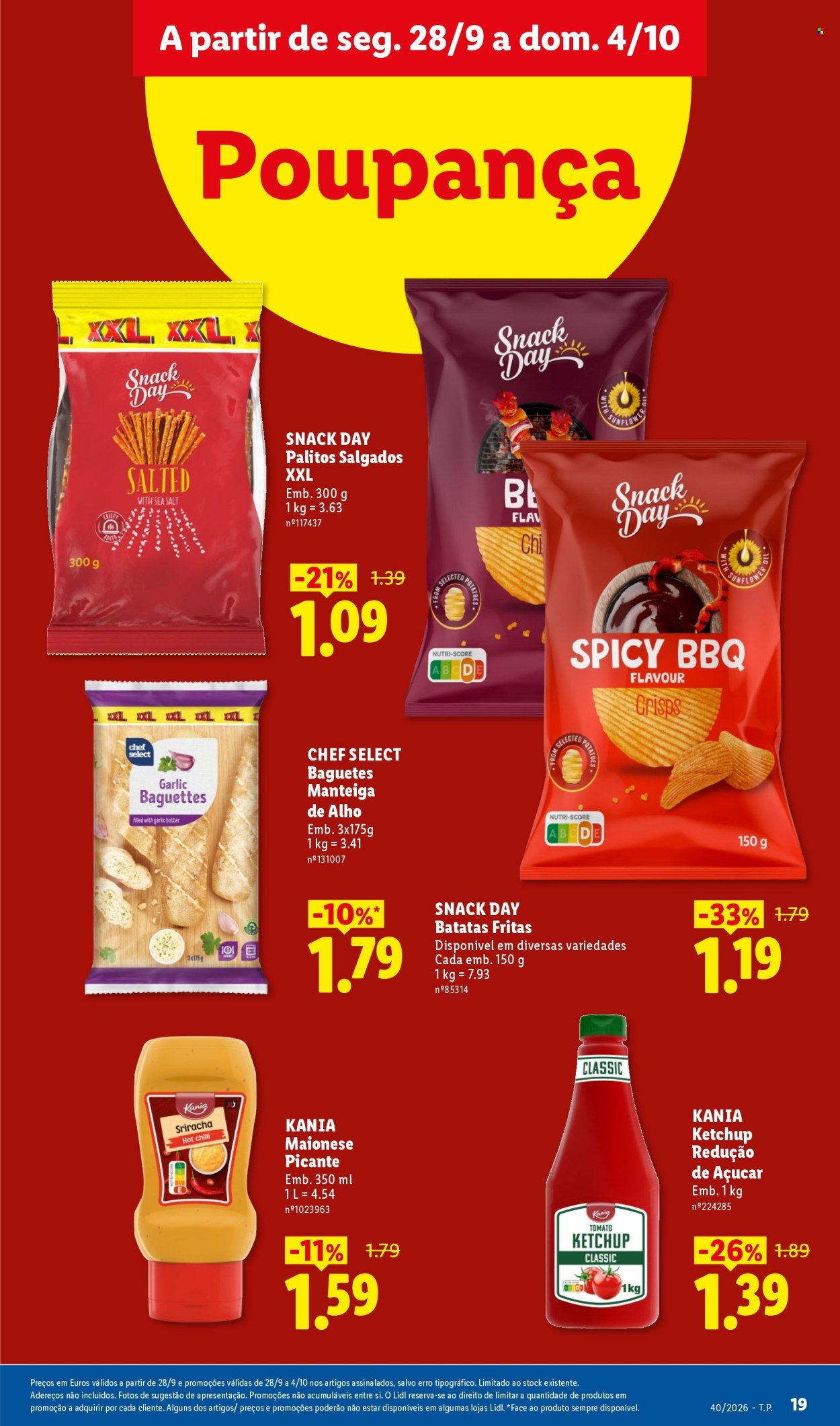 Folheto Lidl - 28.9.2026 - 4.10.2026. Página 19