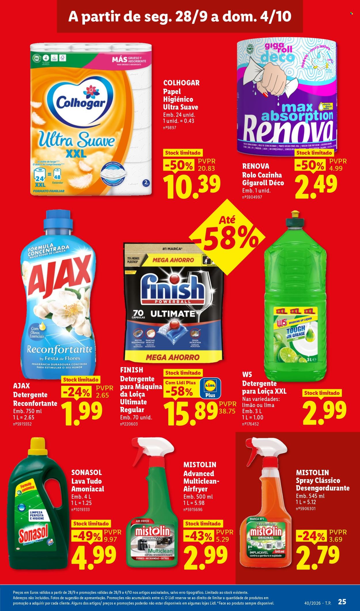 Folheto Lidl - 28.9.2026 - 4.10.2026. Página 25