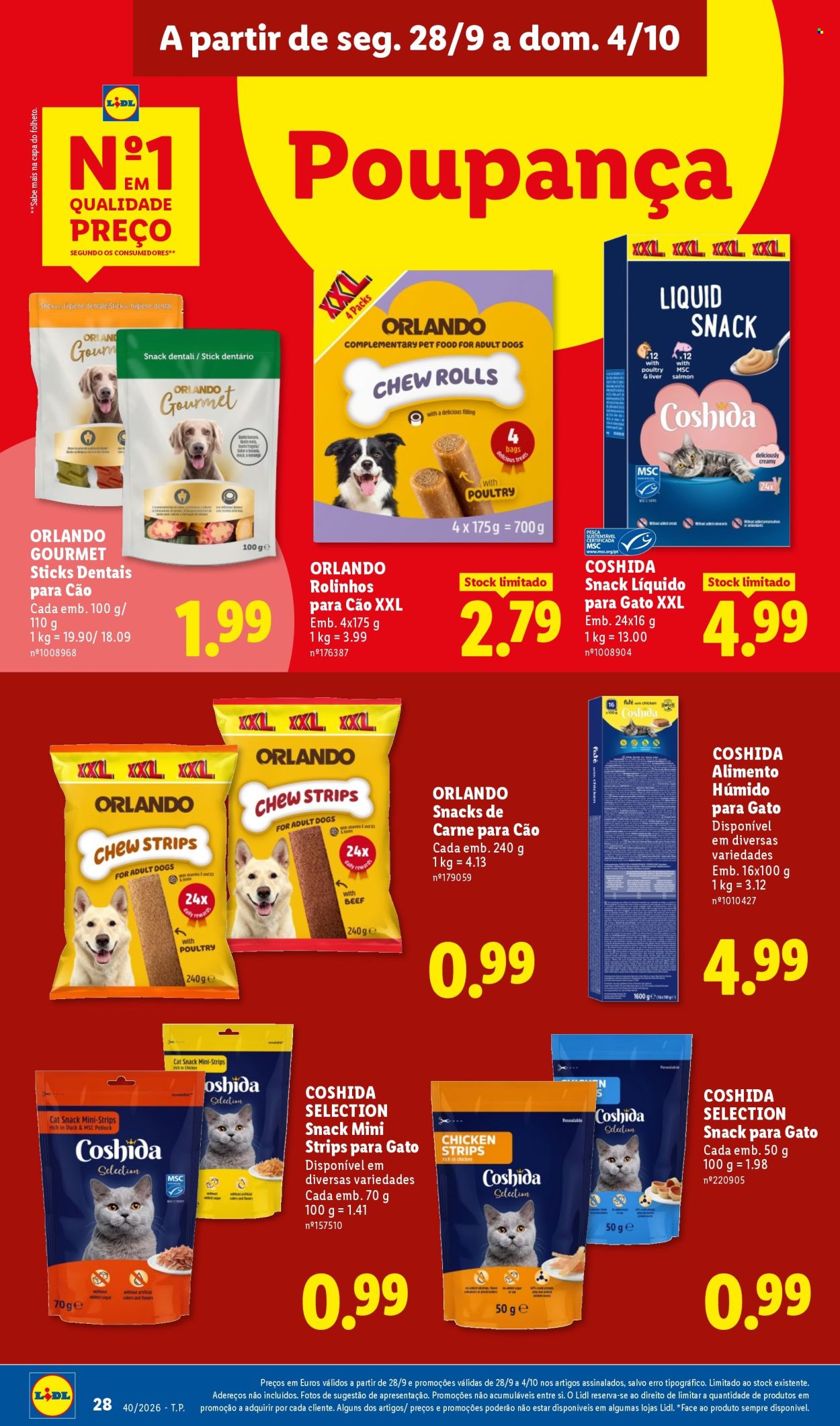 Folheto Lidl - 28.9.2026 - 4.10.2026. Página 28