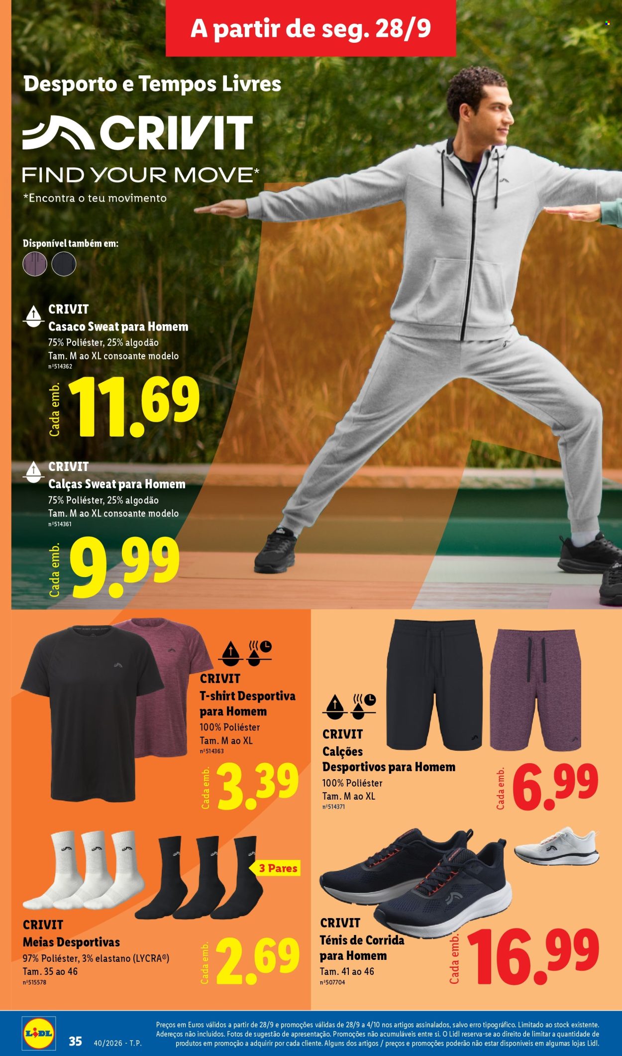 Folheto Lidl - 28.9.2026 - 4.10.2026. Página 35