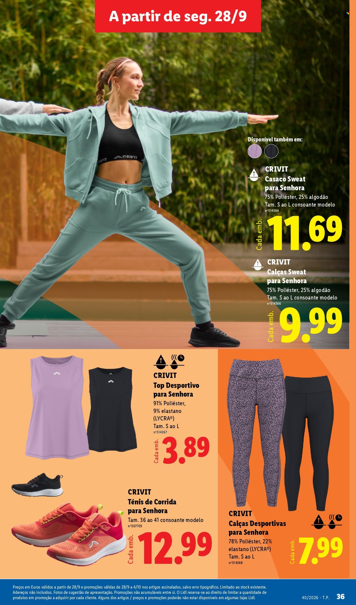 Folheto Lidl - 28.9.2026 - 4.10.2026. Página 36