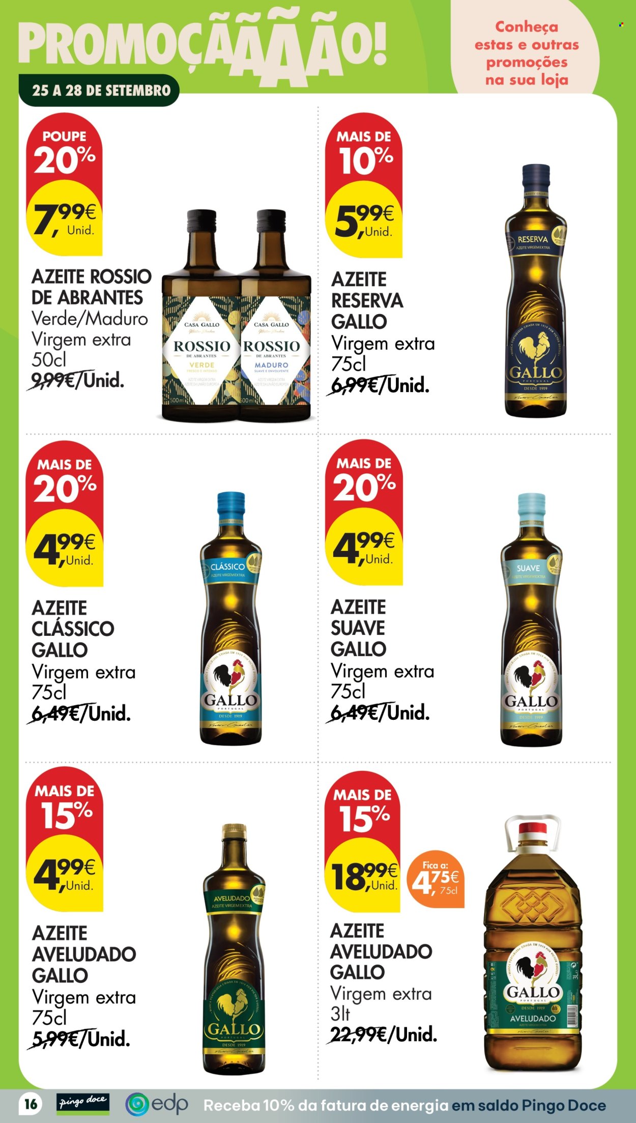 Folheto Pingo Doce - 25.9.2026 - 28.9.2026. Página 16