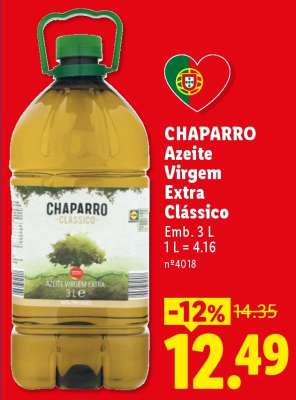 Chaparro Azeite Virgem Extra Clássico