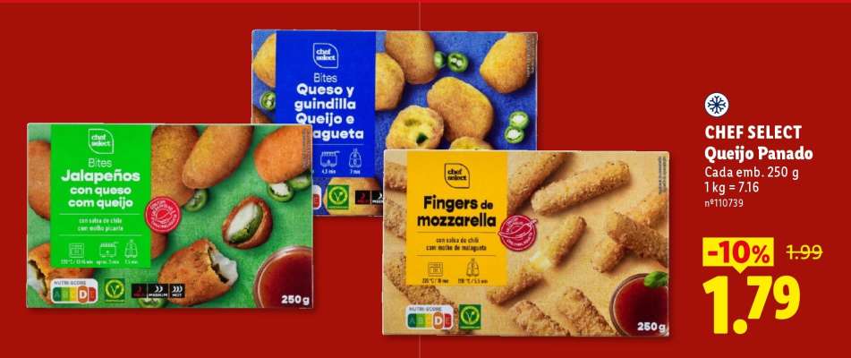 CHEF SELECT Queijo Panado