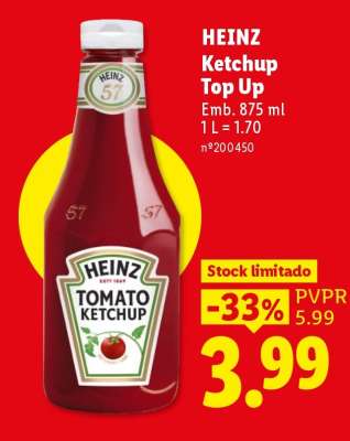 HEINZ Ketchup Top Up