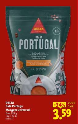 DELTA Café Portuga Moagem Universal