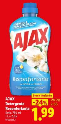 AJAX Detergente Reconfortante
