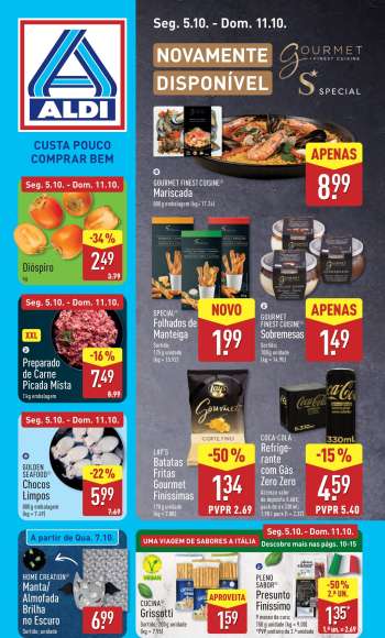 Folheto Aldi - 5.10.2026 - 11.10.2026.