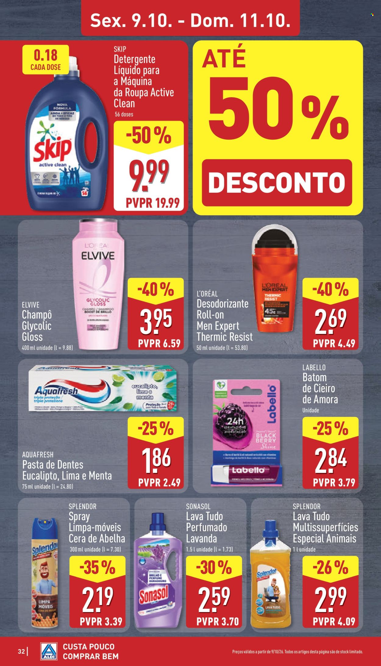 Folheto Aldi - 5.10.2026 - 11.10.2026. Página 32