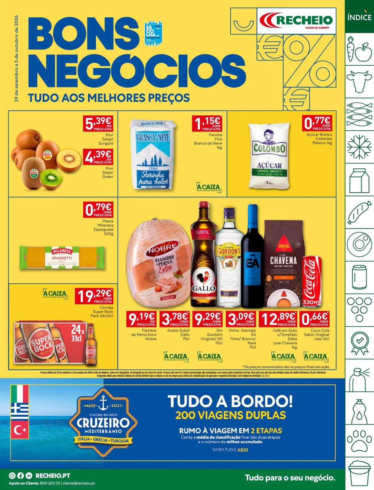 Folheto Recheio - 29.9.2026 - 5.10.2026. Página 1